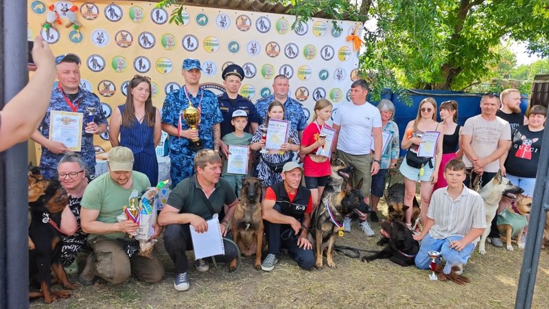 🐾 Весёлые старты в честь 117‑летия кинологической службы: итоги соревнований! 🐾