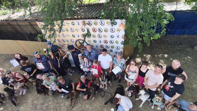 🐾 Весёлые старты в честь 117‑летия кинологической службы: итоги соревнований! 🐾