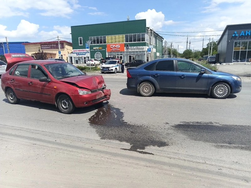 Авария в районе ш